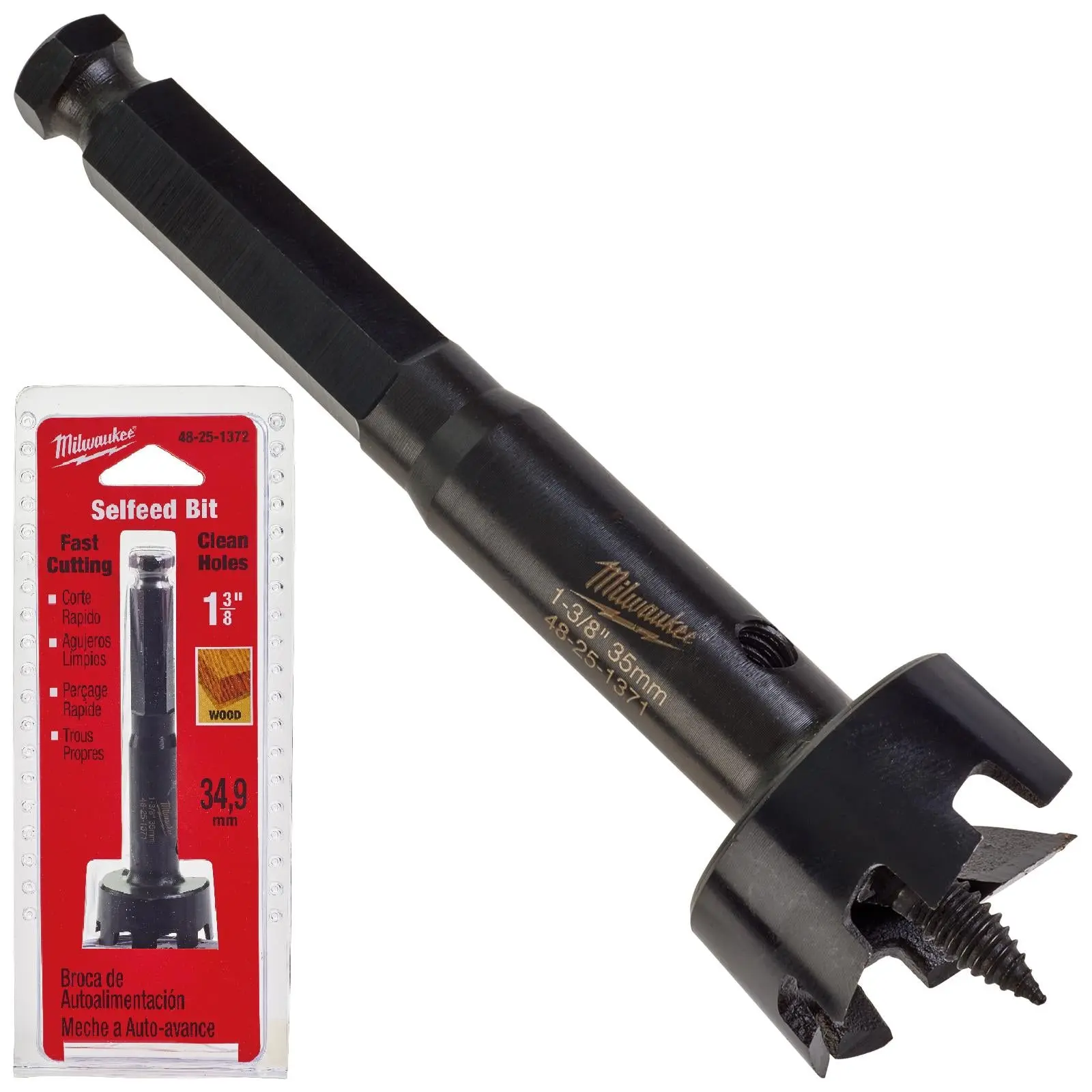 Milwaukee Self Feed Forstner Wood Drill Bits 25.4-117mm - Image 29