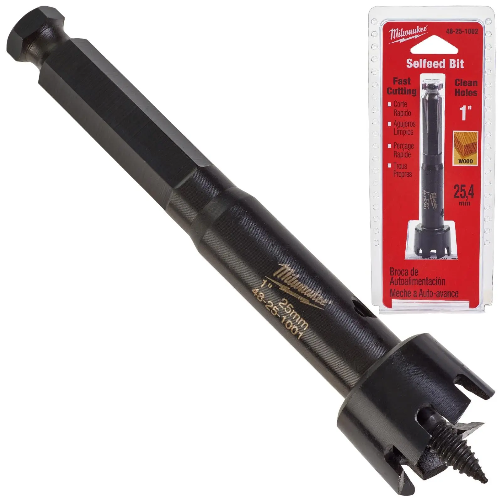 Milwaukee Self Feed Forstner Wood Drill Bits 25.4-117mm - Image 33