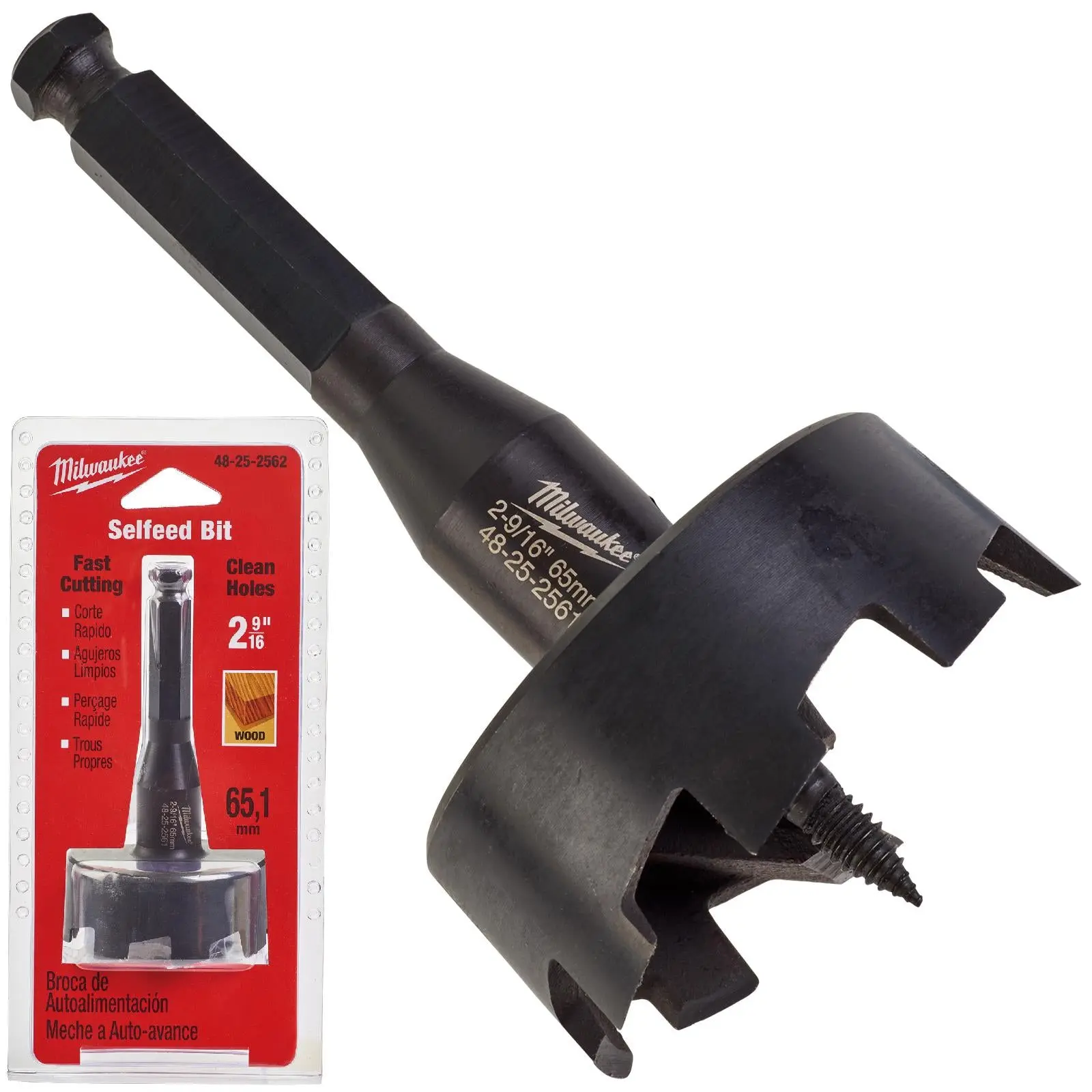 Milwaukee Self Feed Forstner Wood Drill Bits 25.4-117mm - Image 5