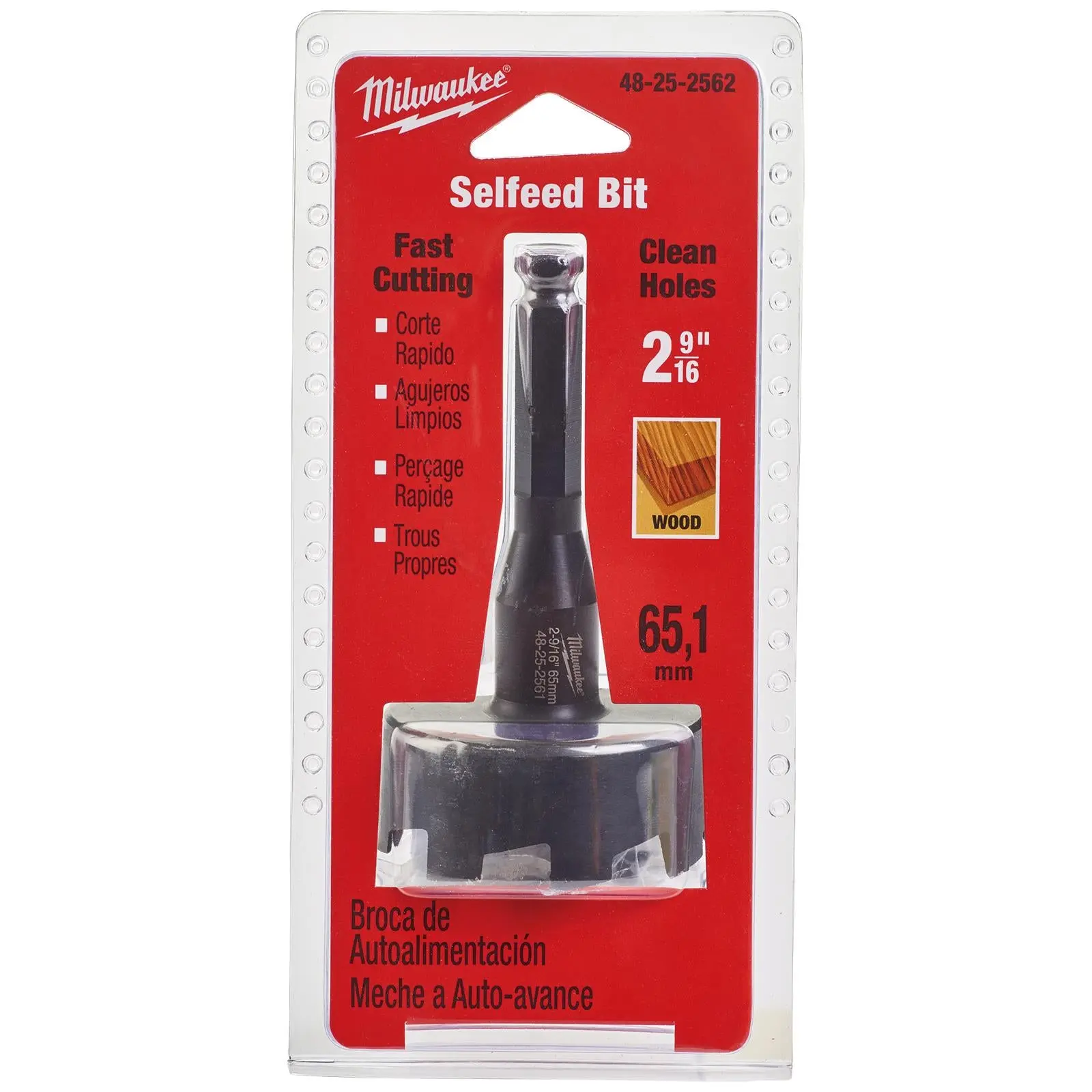 Milwaukee Self Feed Forstner Wood Drill Bits 25.4-117mm - Image 6