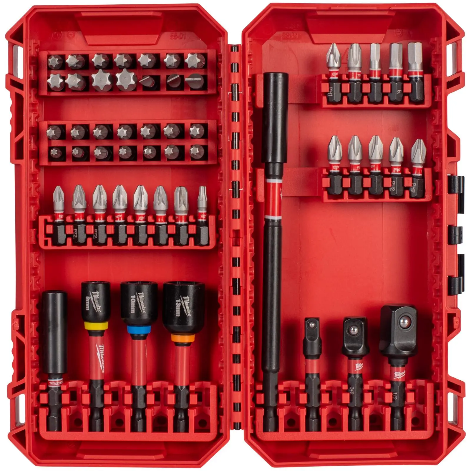 Milwaukee SHOCKWAVE Impact Duty Bit and Fastening Set 54 Piece