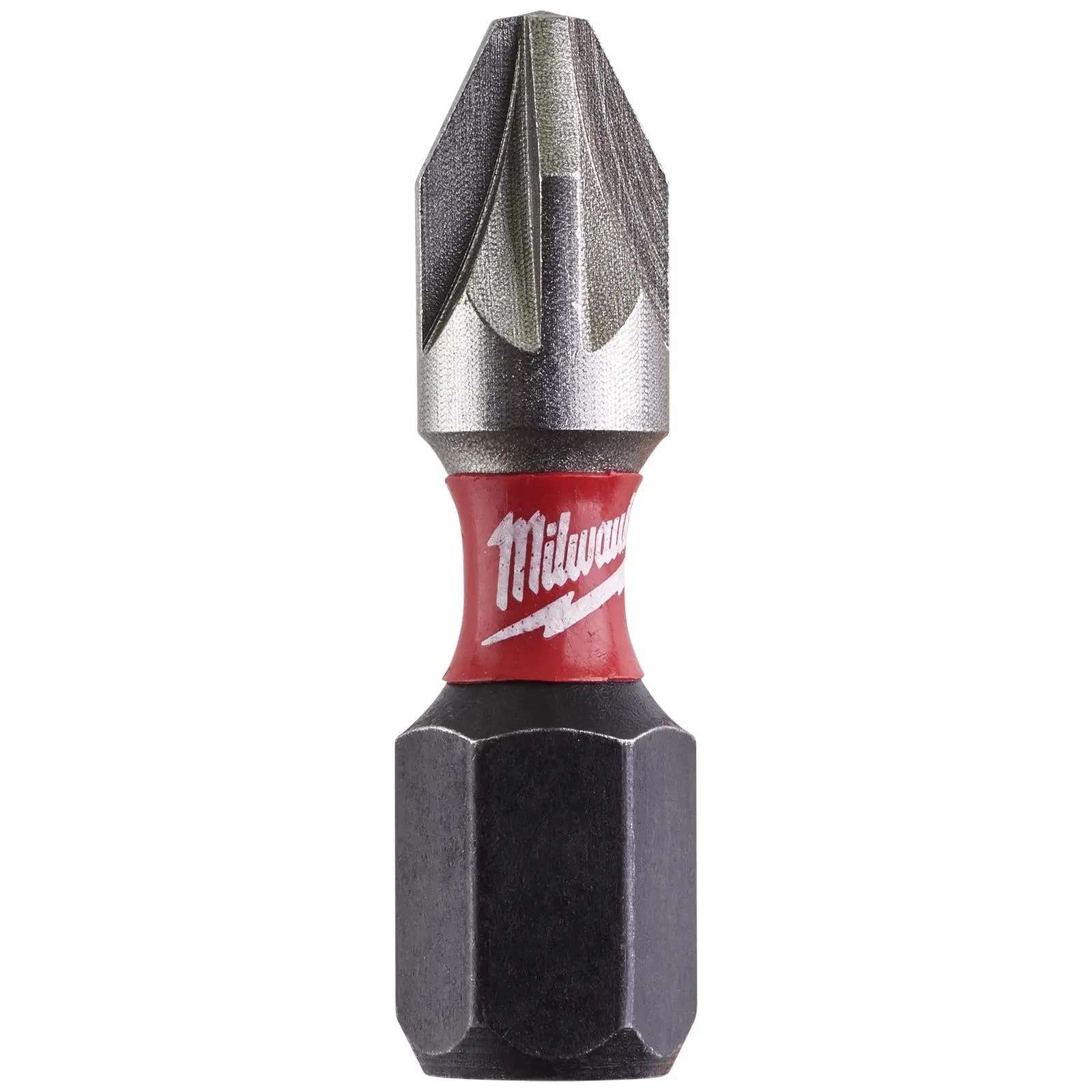 Milwaukee Shockwave Impact Duty Screwdriver Bits Pozi PZ2 x 25mm Tic Tac Box 25 Pack - Image 3