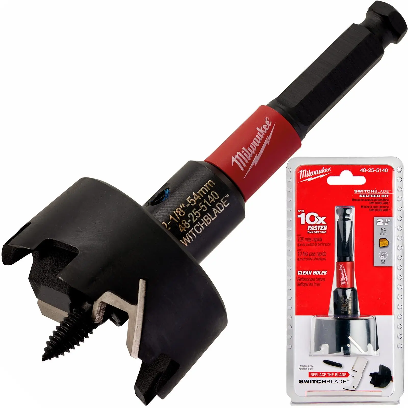 Milwaukee SWITCHBLADE Self Feed Forstner Wood Drill Bits - Image 10