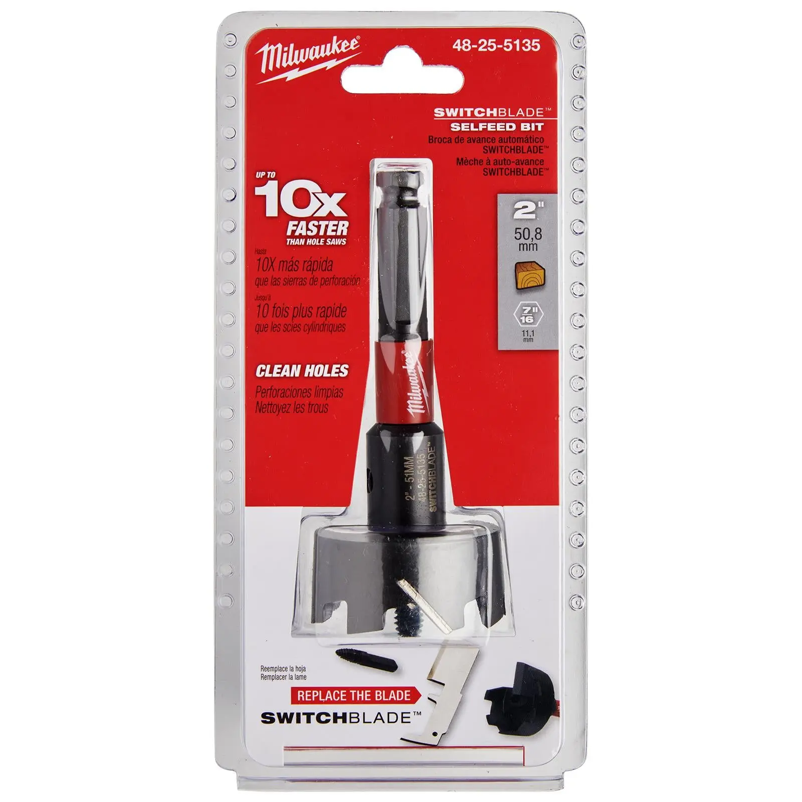 Milwaukee SWITCHBLADE Self Feed Forstner Wood Drill Bits - Image 15