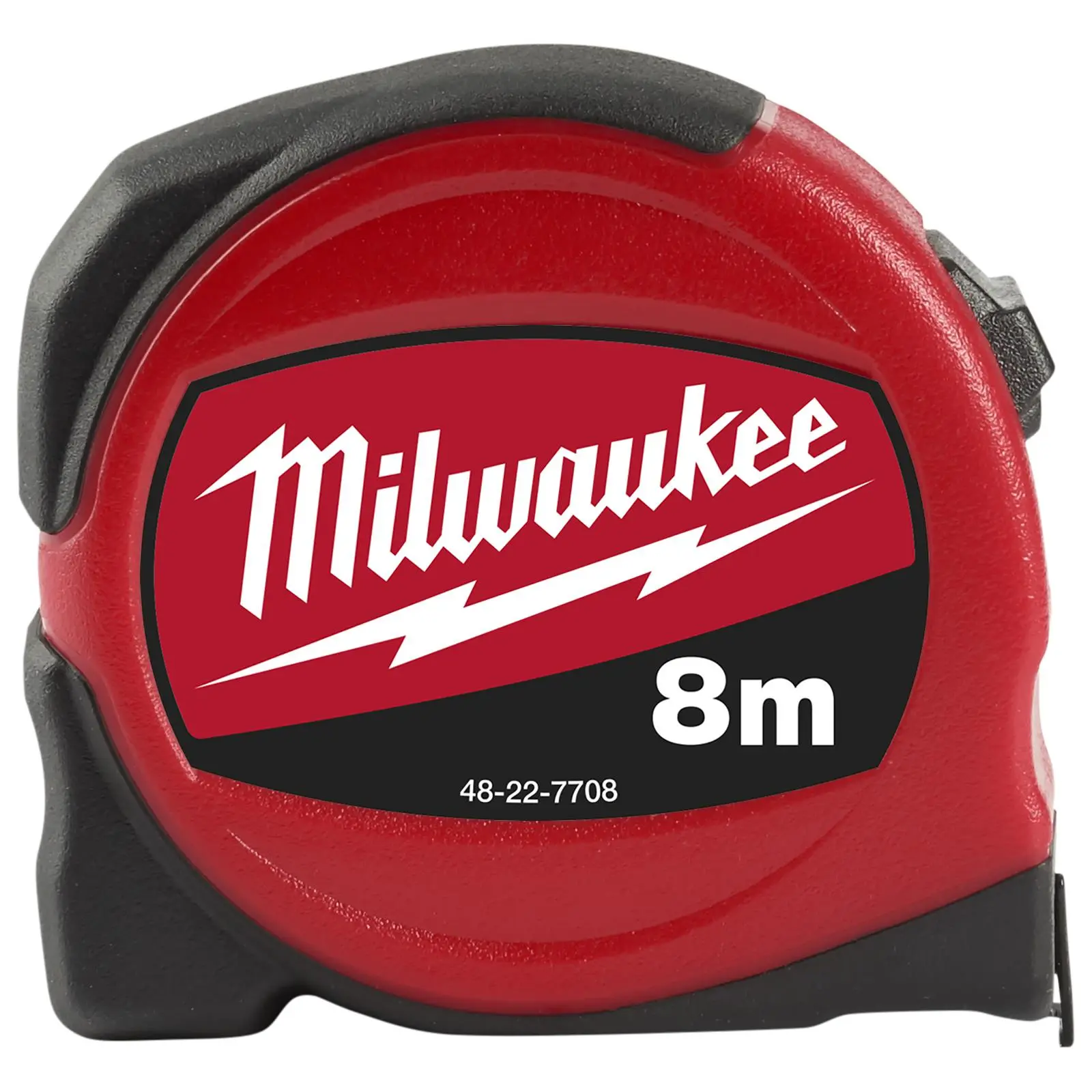 Milwaukee Tape Measure 8m Metric Slimline Pocket Tape 25mm Blade Width - Image 2
