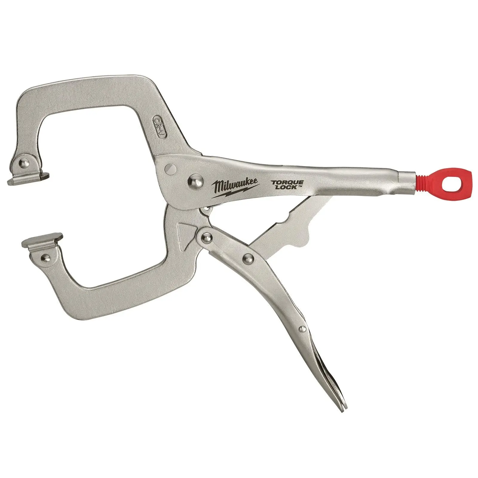 Milwaukee Torque Lock Locking Pliers C Clamp with Swivel Jaws 279mm 11in - Image 4