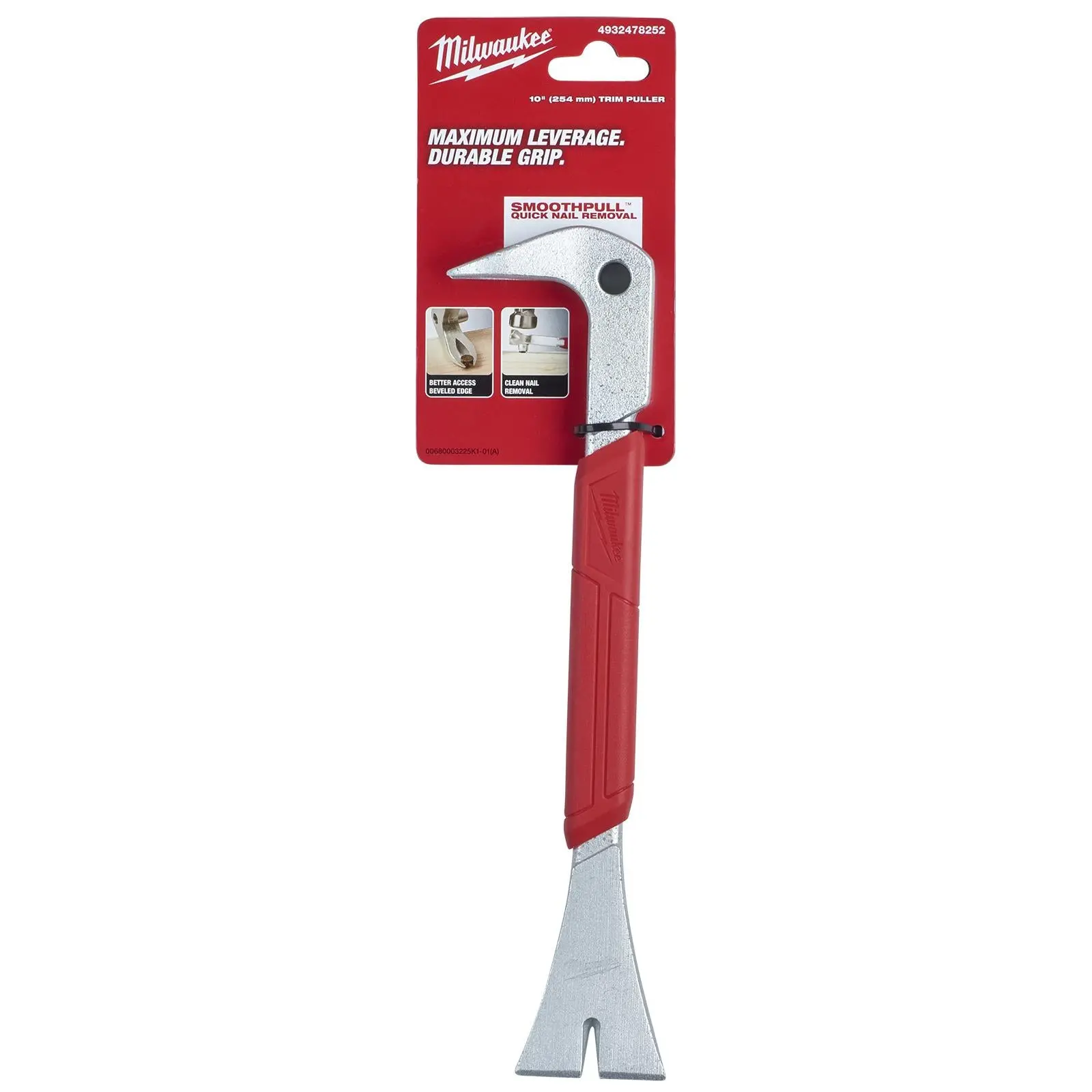 Milwaukee Trim Puller Pry Bar 10in 254mm - Image 4