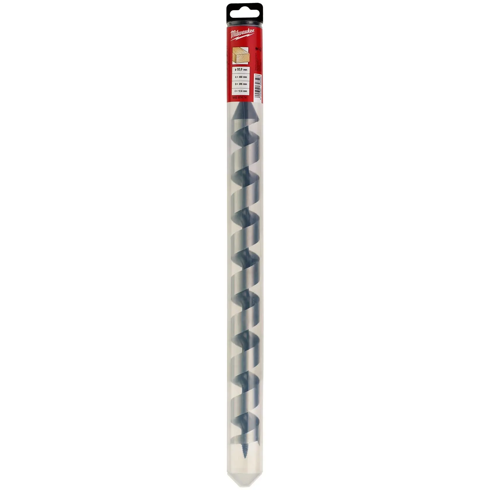 Milwaukee Wood Auger Drill Bits 460mm Overall Length - Image 3