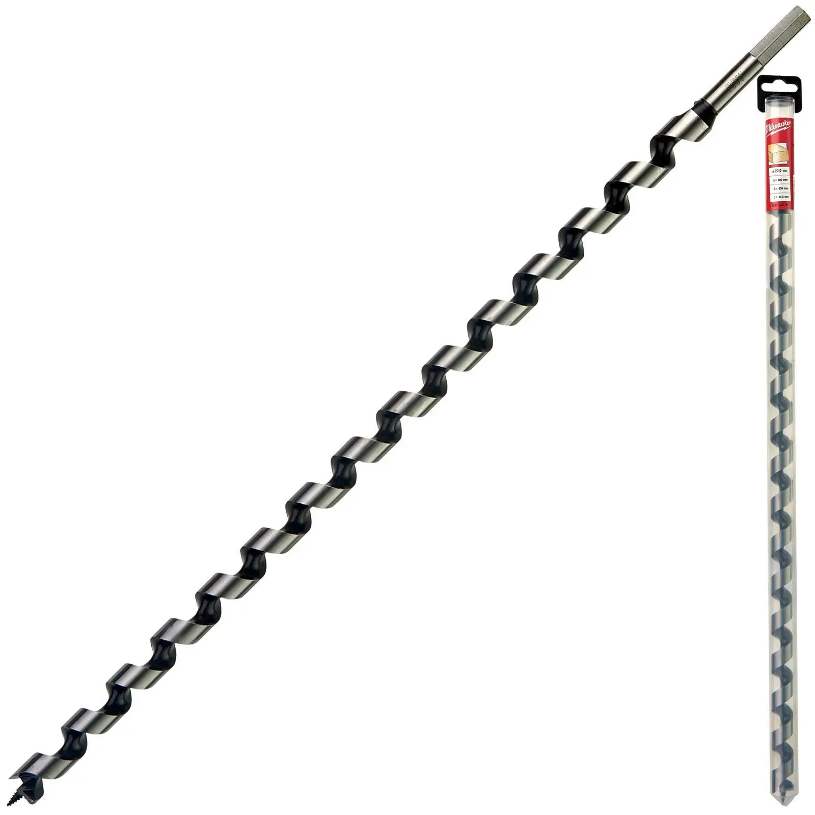 Milwaukee Wood Auger Drill Bits 600mm Overall Length - Image 10