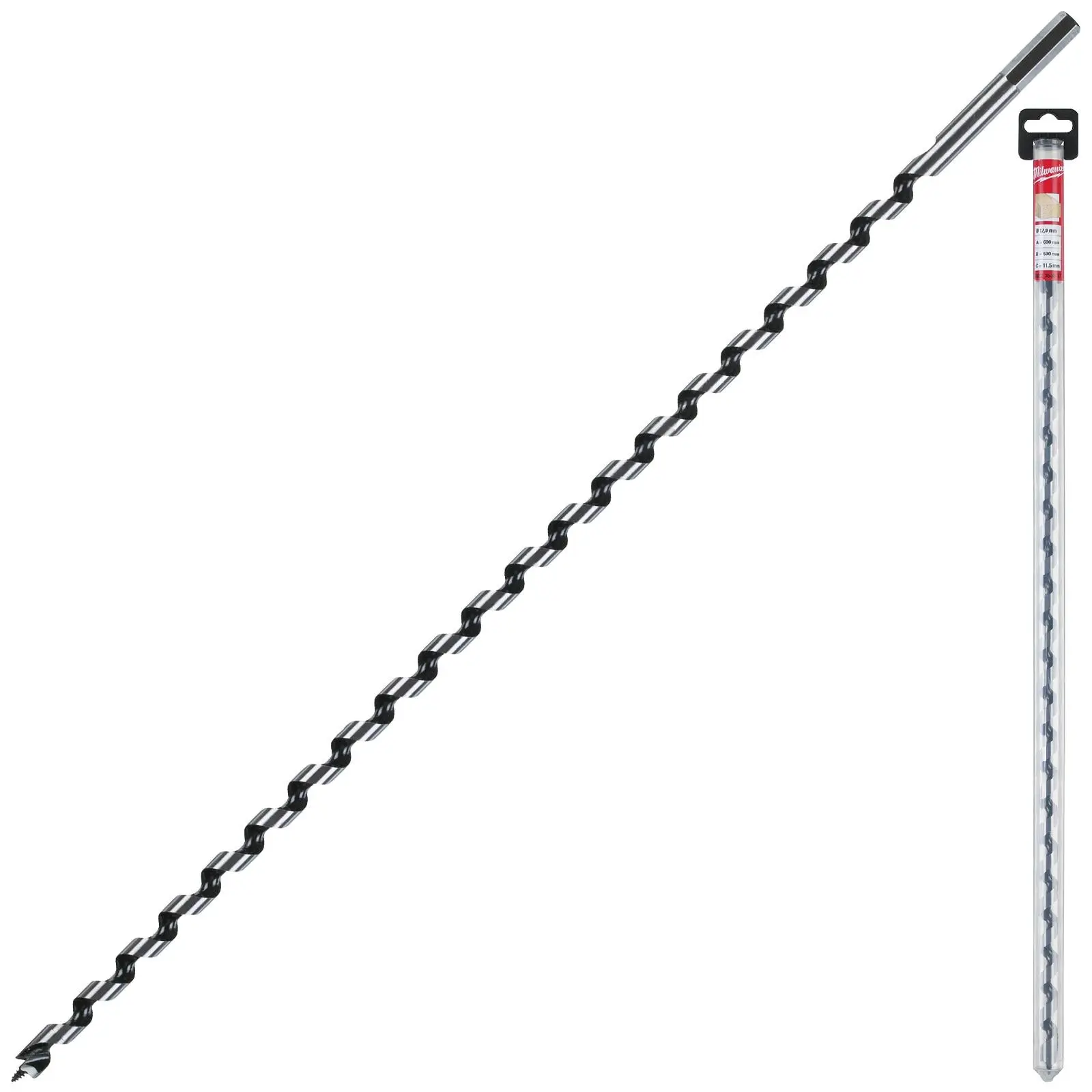 Milwaukee Wood Auger Drill Bits 600mm Overall Length - Image 19