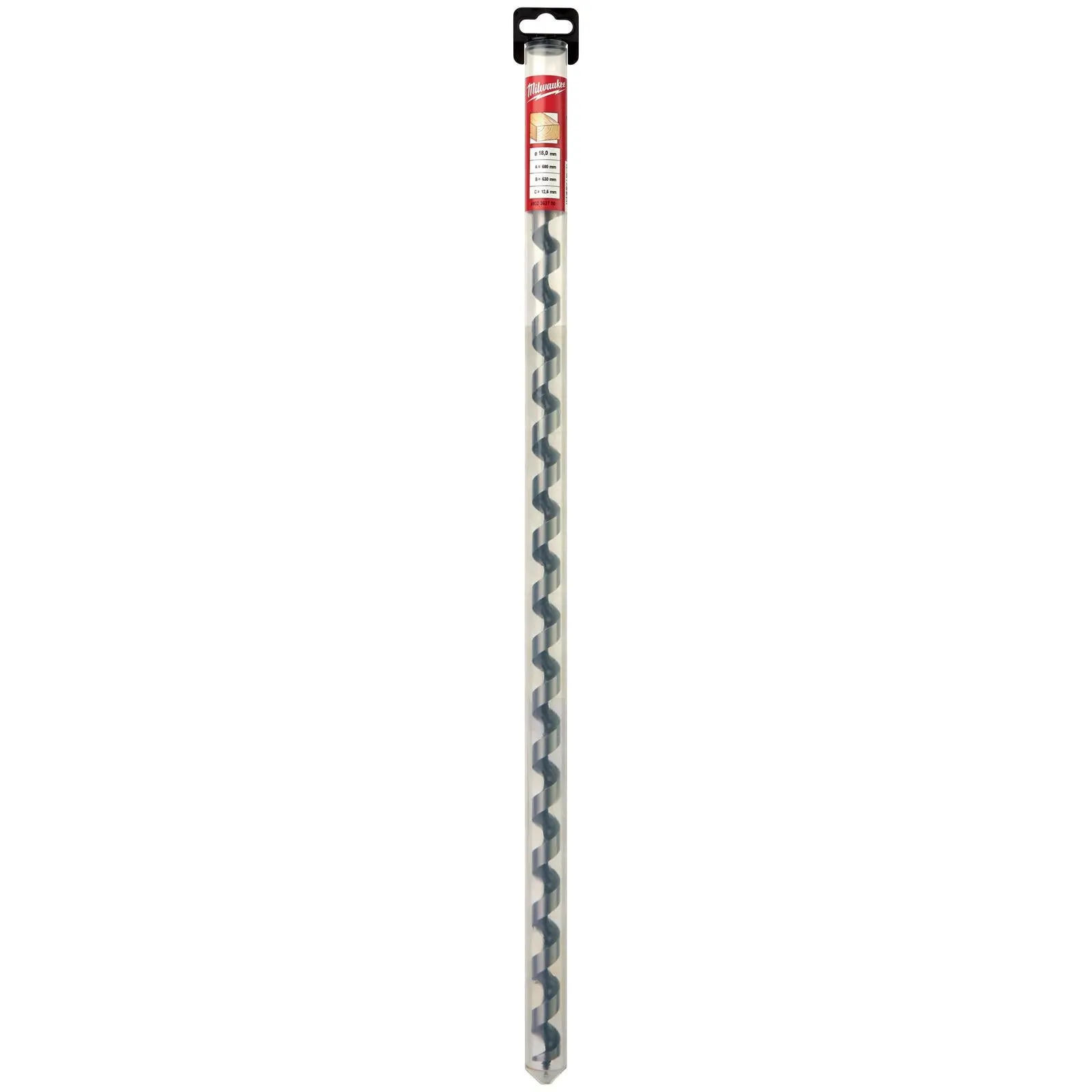 Milwaukee Wood Auger Drill Bits 600mm Overall Length - Image 2