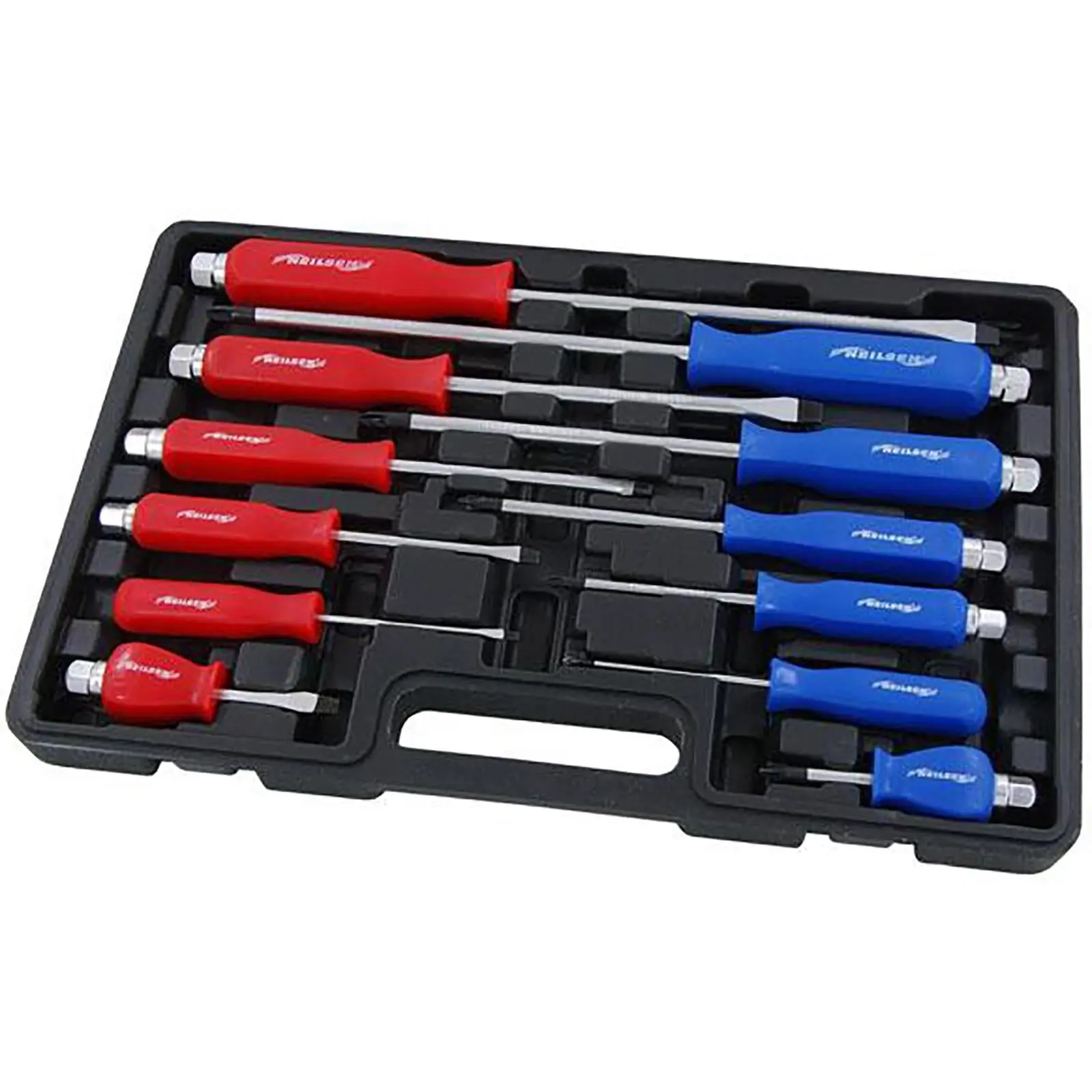 Neilsen Demolition Screwdriver Set Heavy Duty Hammer Slotted Pozi Magnetic Tip 12pc - Image 2