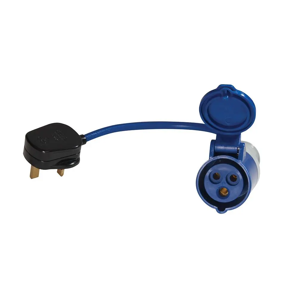 Power Master Fly Lead Converter 13A Plug to 16A Socket Caravan Camping - Image 6