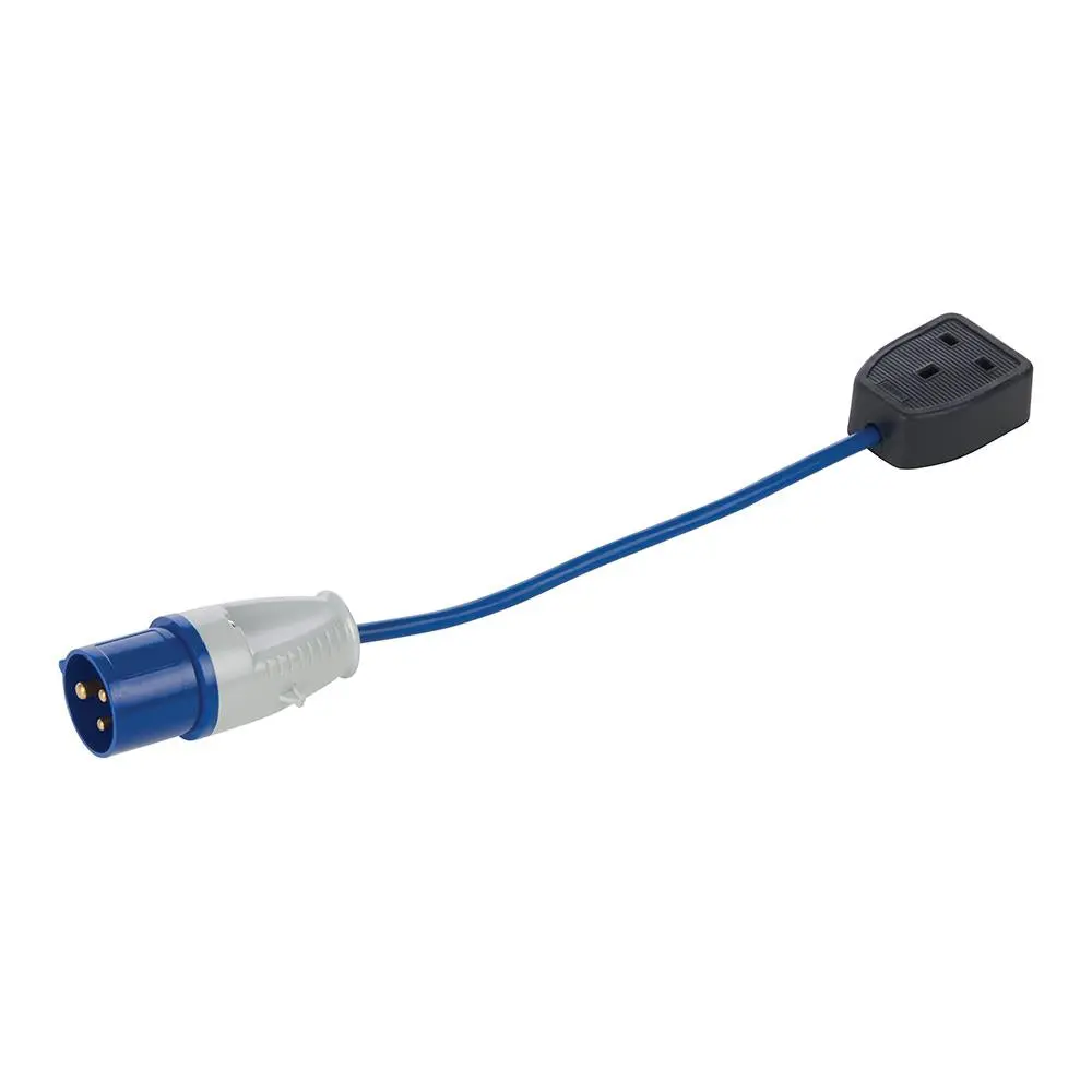 Power Master Fly Lead Converter 16A Lead To 13A Socket Caravan Camping - Image 3