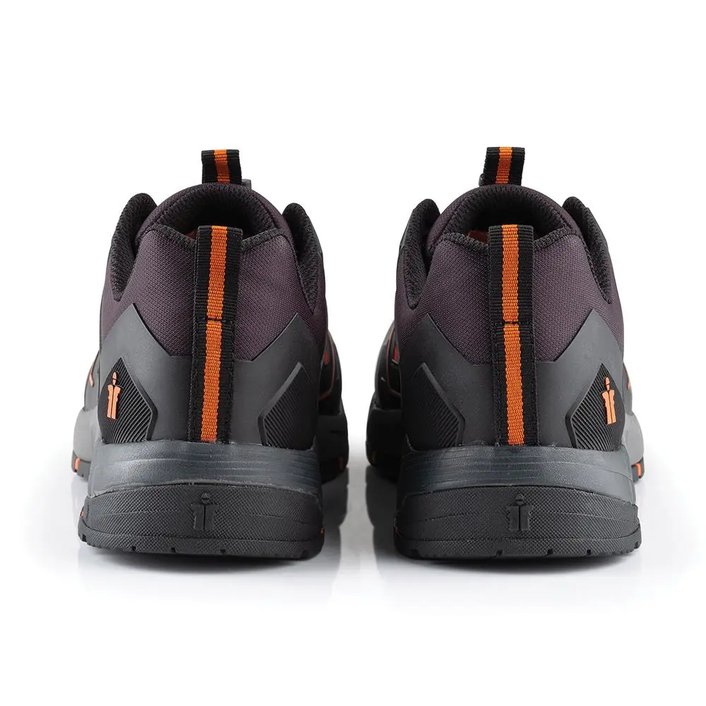 Scruffs Air Safety Trainers Black / Orange - Choose Size - Image 10