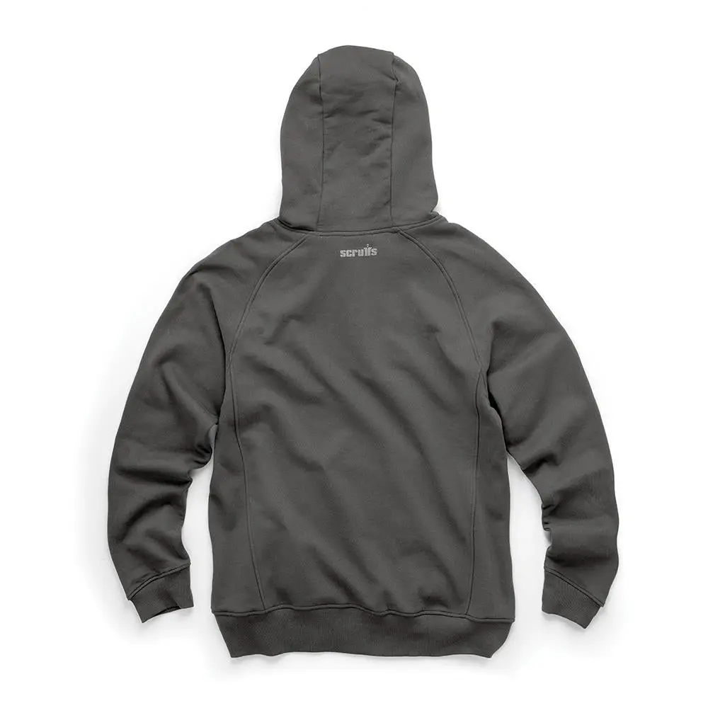 Scruffs Eco Worker Hoodie Graphite - Choose Size - Image 3