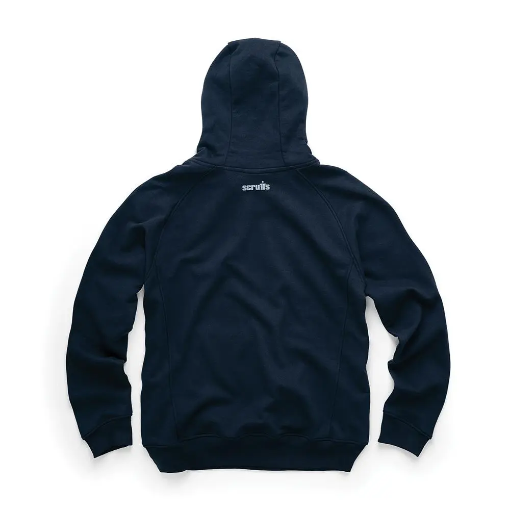 Scruffs Eco Worker Hoodie Navy - Choose Size - Image 3