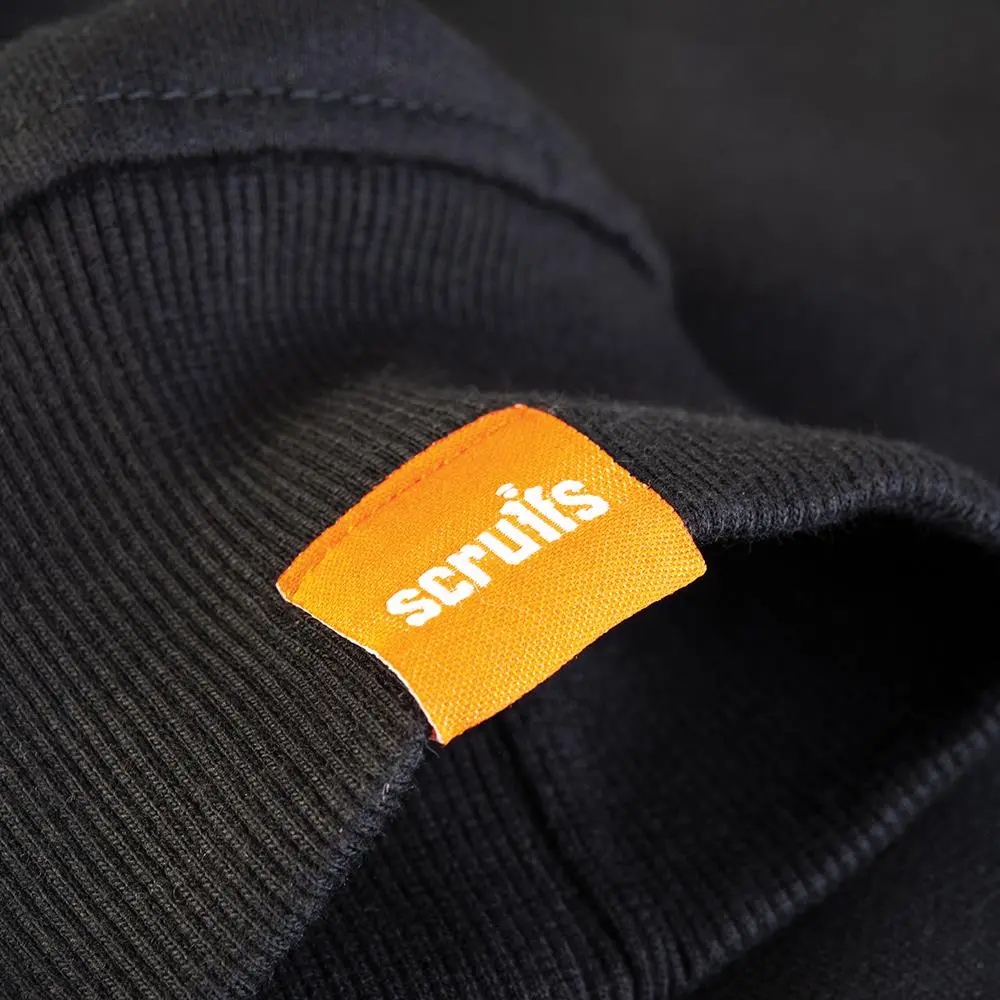 Scruffs Eco Worker Sweatshirt Black - Choose Size - Image 6