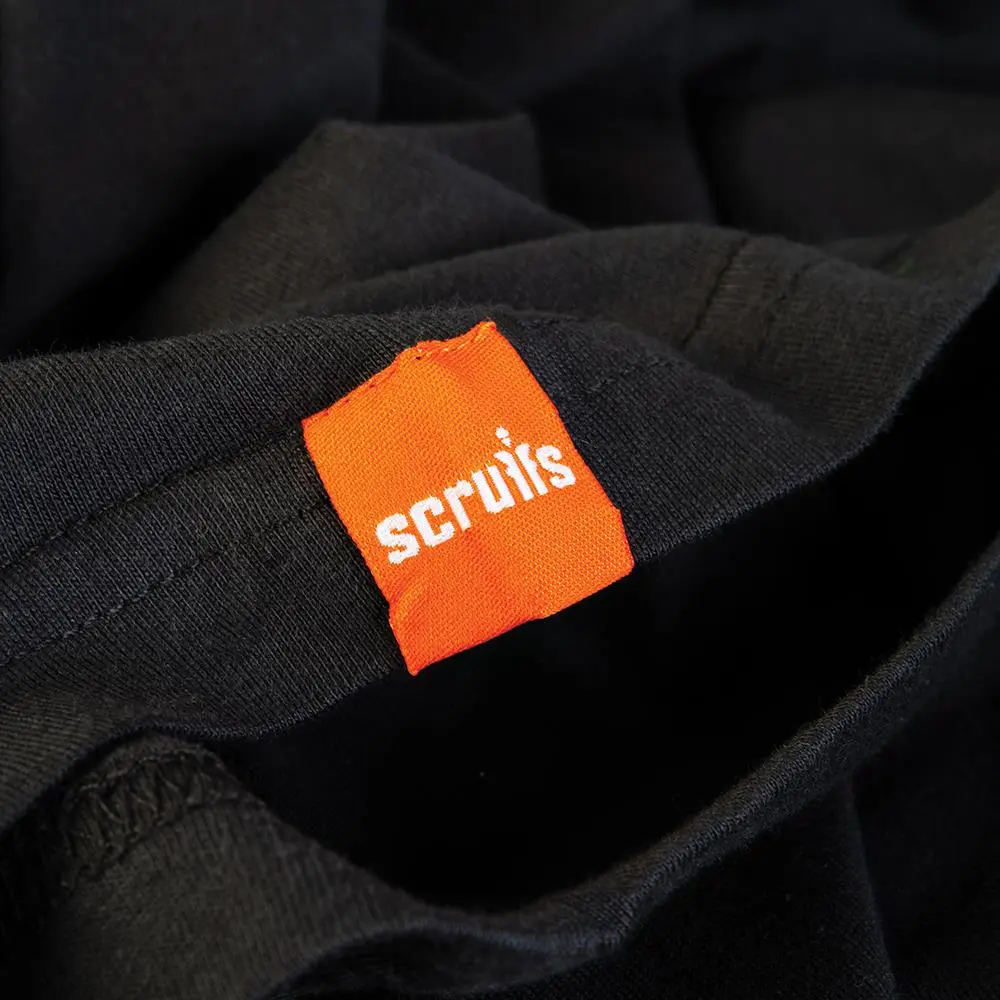 Scruffs Eco Worker T-Shirt Black - Choose Size - Image 5