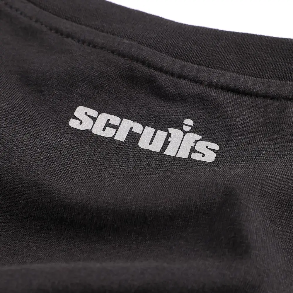 Scruffs Graphic T-Shirt Black Cotton - Choose Size - Image 7