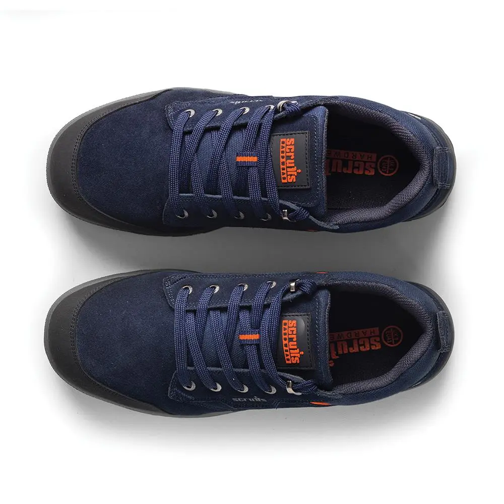 Scruffs Halo 3 Safety Trainers Navy - Choose Size - Image 11
