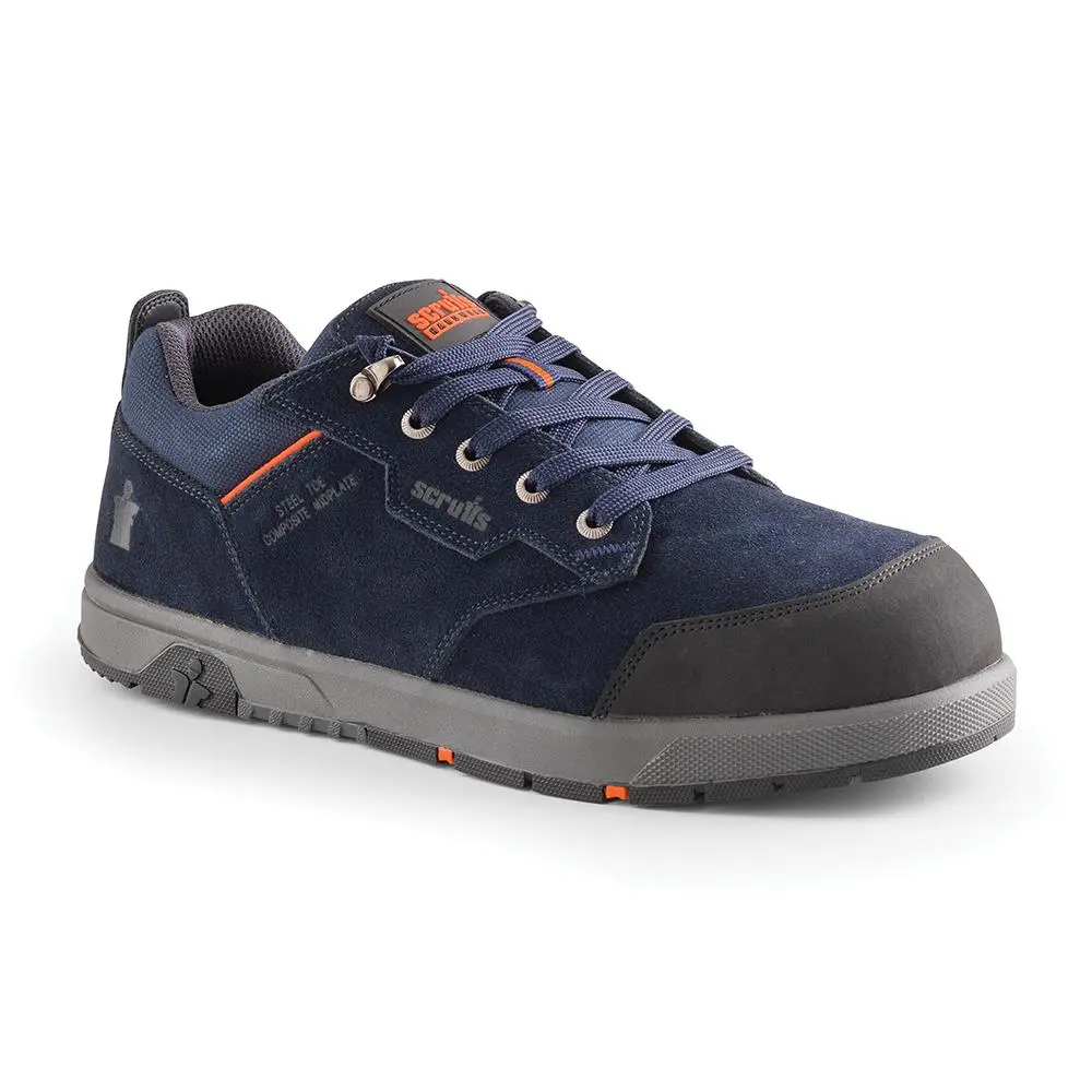 Scruffs Halo 3 Safety Trainers Navy - Choose Size - Image 6