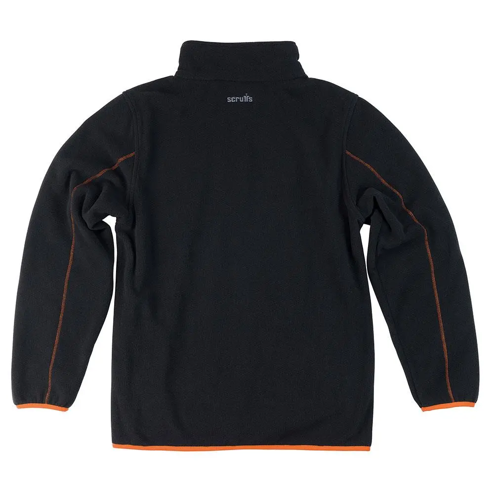 Scruffs Harbour Micro Fleece Jacket Black - Choose Size - Image 3