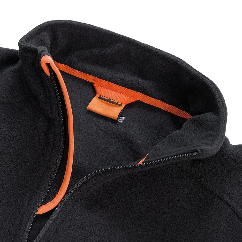 Scruffs Harbour Micro Fleece Jacket Black - Choose Size - Image 4