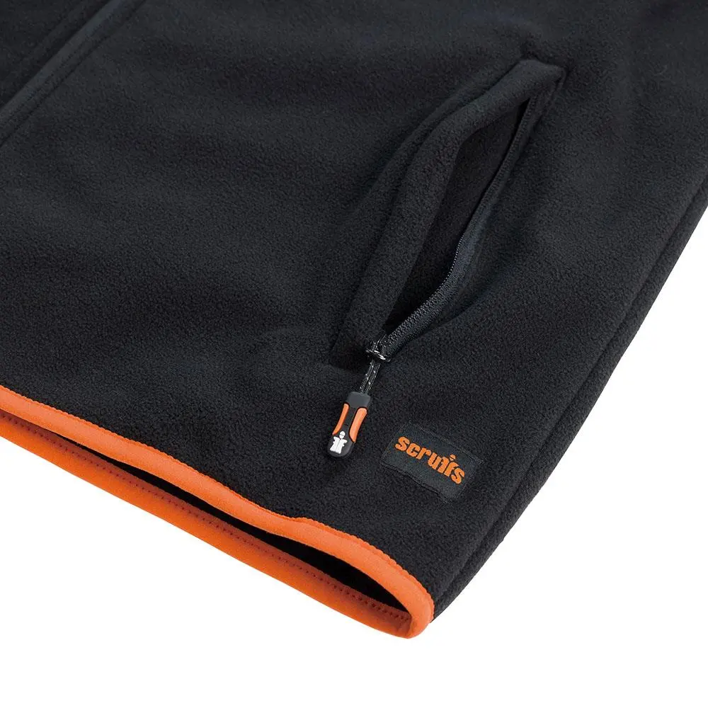 Scruffs Harbour Micro Fleece Jacket Black - Choose Size - Image 6