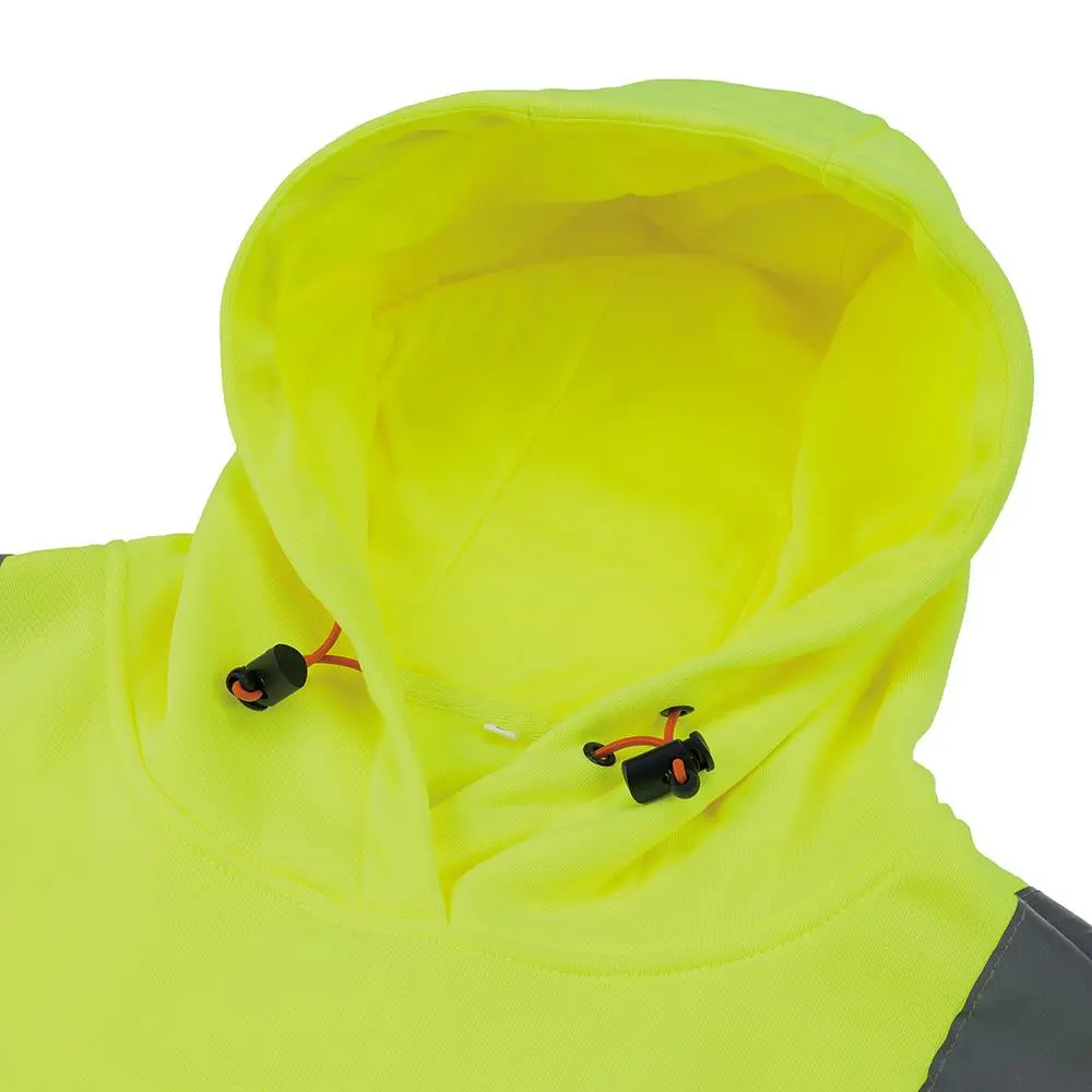 Scruffs High Visibility Hoodie Class 2 Yellow / Navy - Choose Size - Image 4