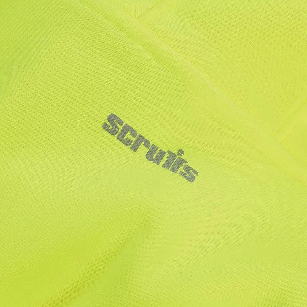 Scruffs High Visibility Hoodie Class 2 Yellow / Navy - Choose Size - Image 8