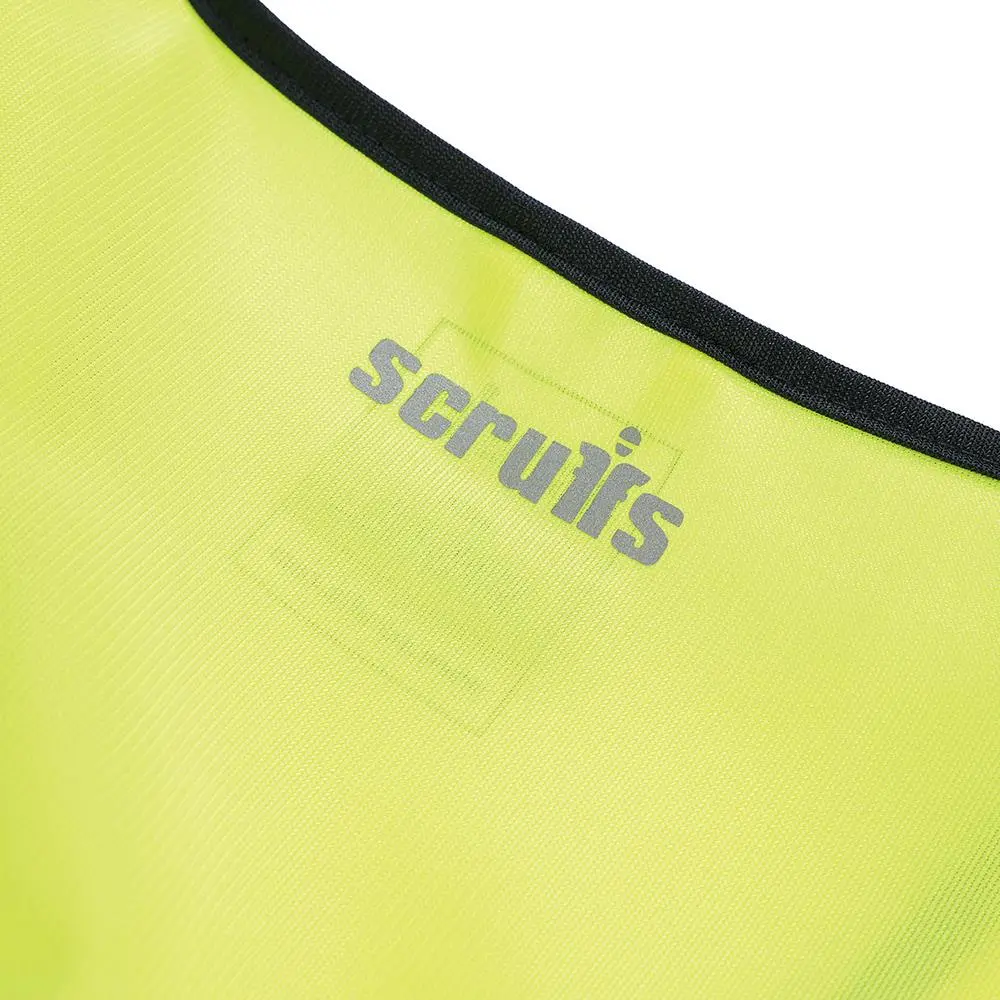 Scruffs High Visibility Technical Vest Class 2 Yellow - Choose Size - Image 9