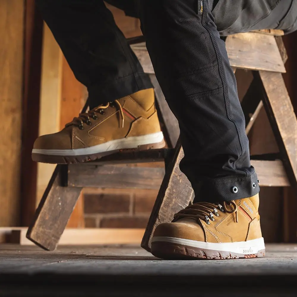 Scruffs Nevis Safety Boots Tan - Choose Size - Image 4