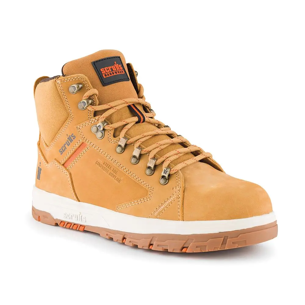 Scruffs Nevis Safety Boots Tan - Choose Size - Image 7