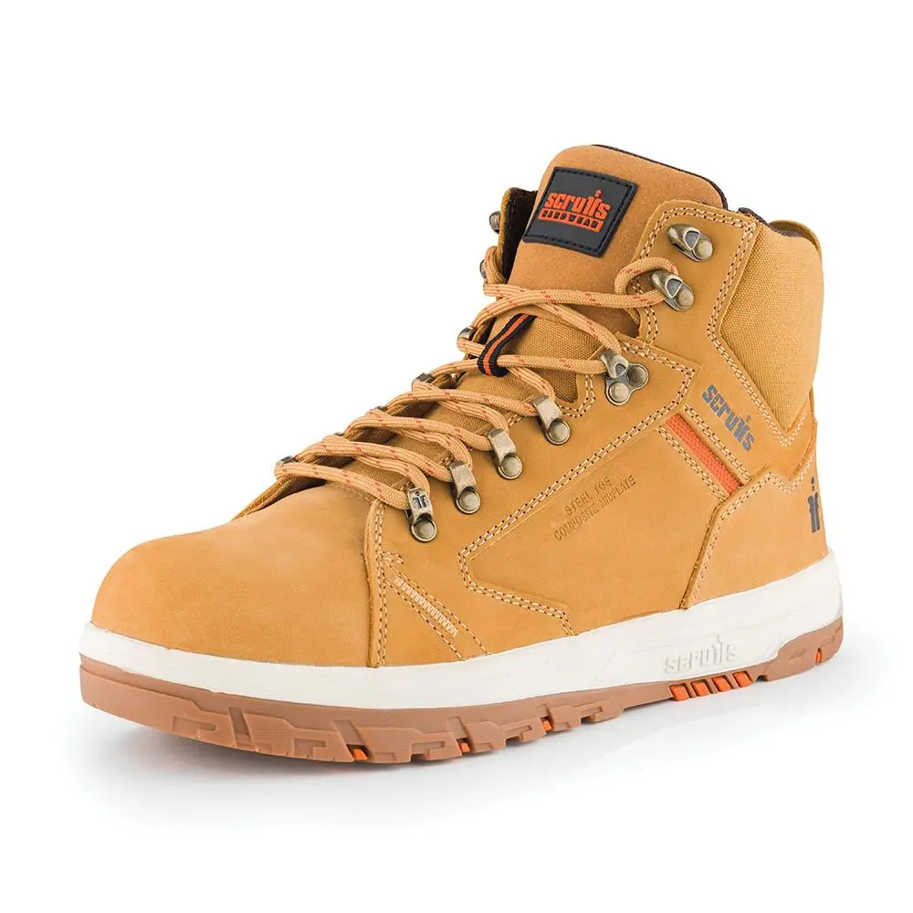 Scruffs Nevis Safety Boots Tan - Choose Size - Image 8