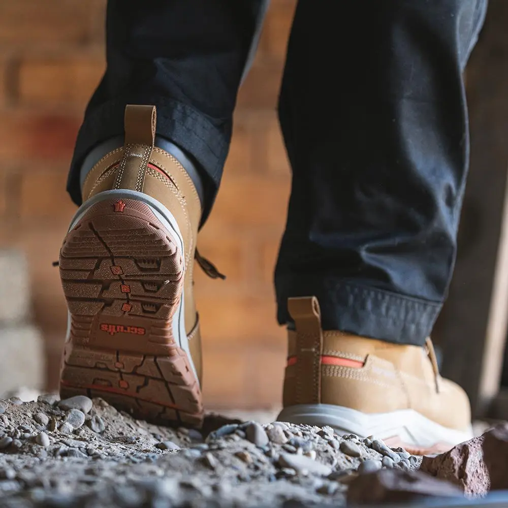 Scruffs Ridge Safety Boots Tan - Choose Size - Image 3