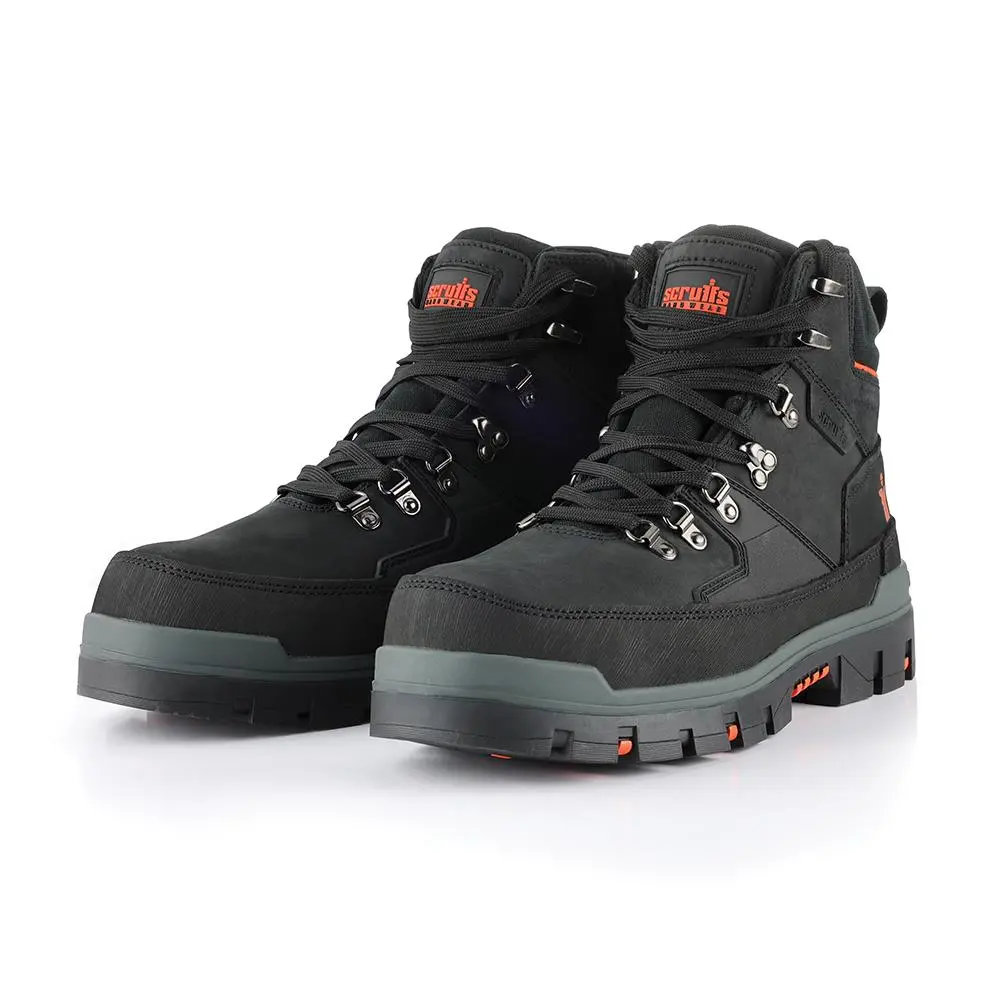 Scruffs Rugged Safety Boot Workwear Black - Choose Size