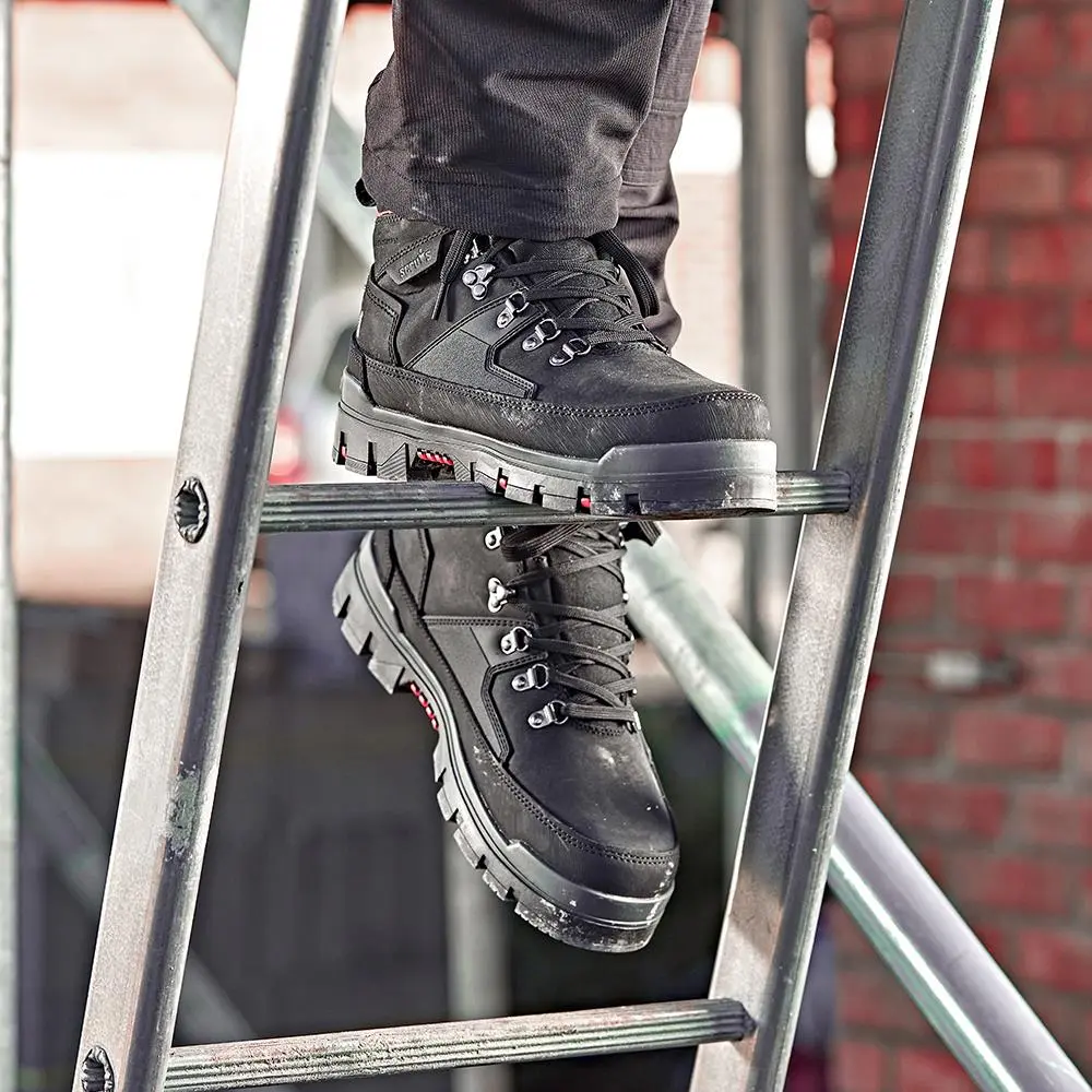 Scruffs Rugged Safety Boot Workwear Black - Choose Size - Image 11