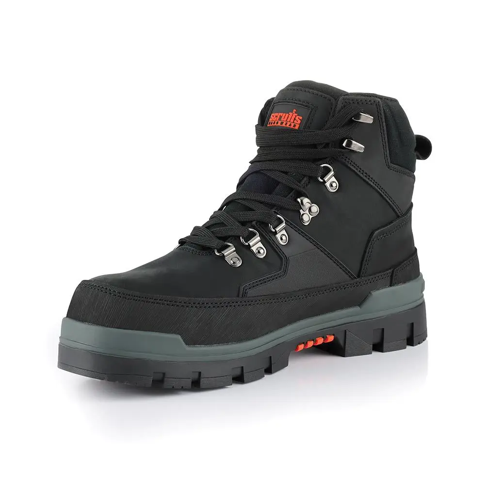 Scruffs Rugged Safety Boot Workwear Black - Choose Size - Image 6