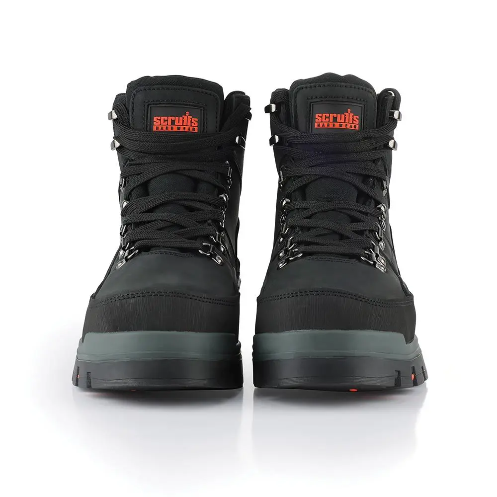 Scruffs Rugged Safety Boot Workwear Black - Choose Size - Image 8