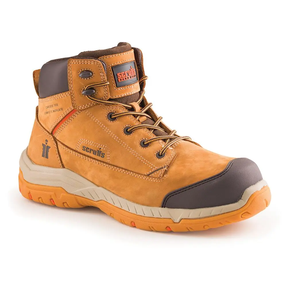 Scruffs Solleret Safety Boots Tan - Choose Size - Image 5
