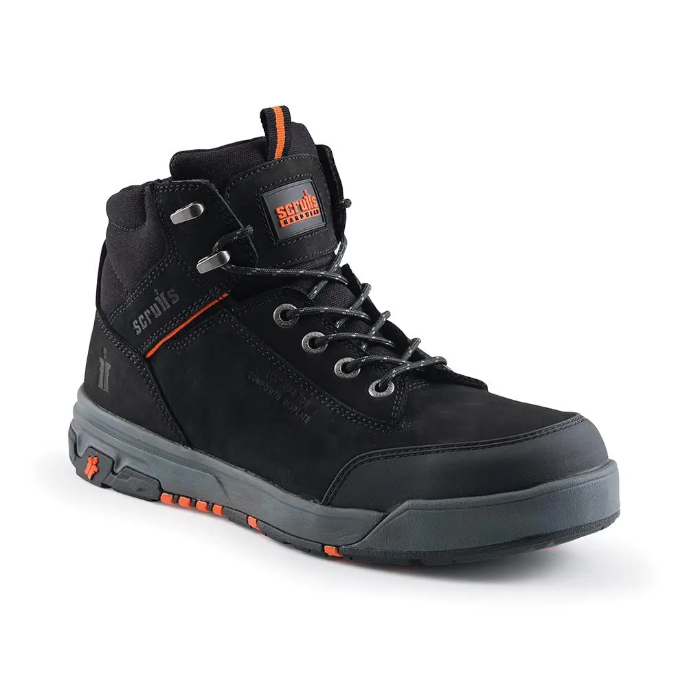 Scruffs Switchback 3 Safety Boots Black - Choose Size - Image 8