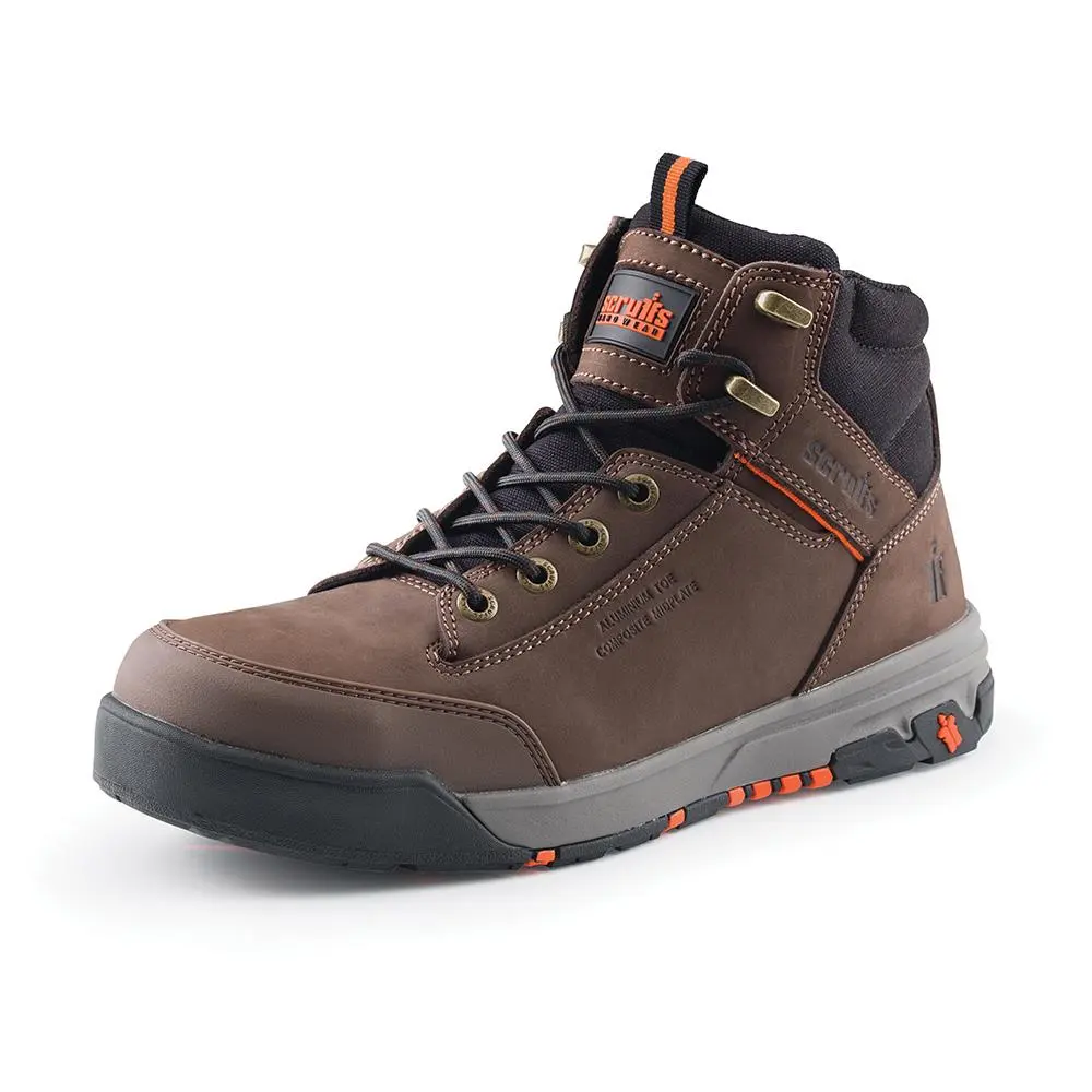 Scruffs Switchback 3 Safety Boots Brown - Choose Size - Image 7
