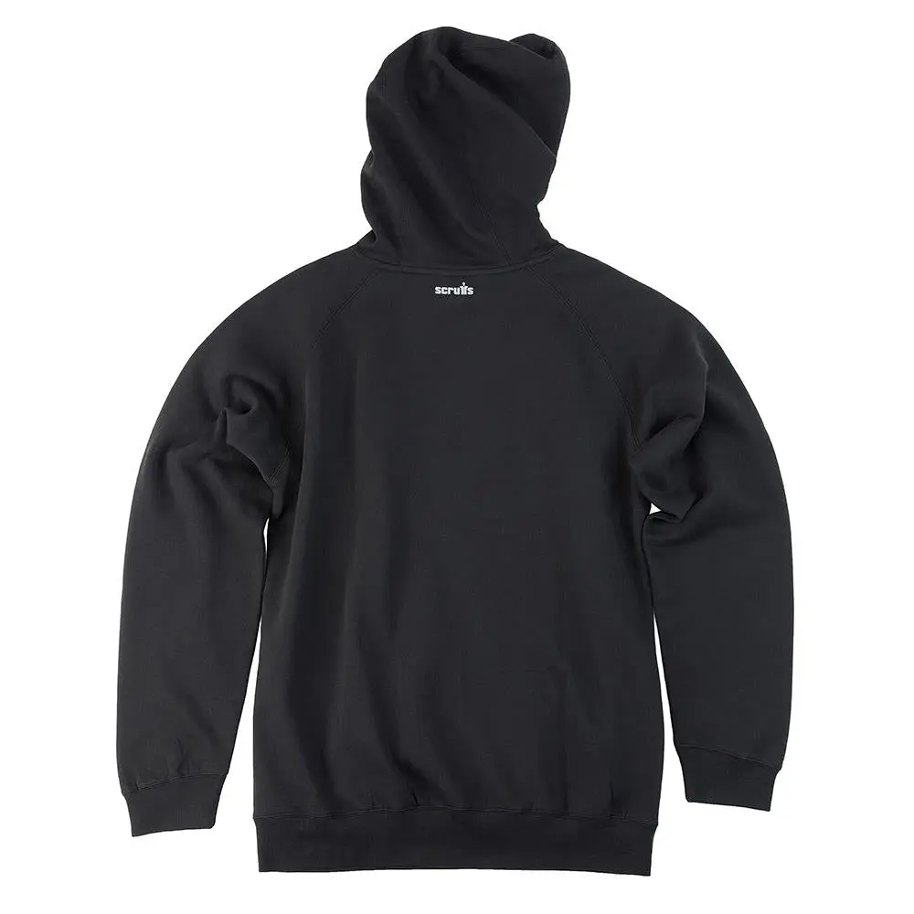 Scruffs Tamworth Logo Hoodie Black - Choose Size - Image 3
