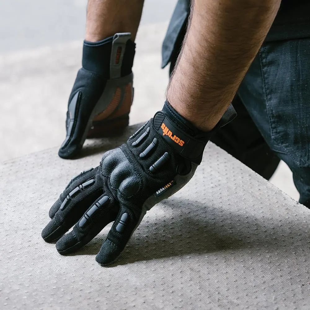 Scruffs Trade Shock Impact Work Gloves Black - Choose Size - Image 5