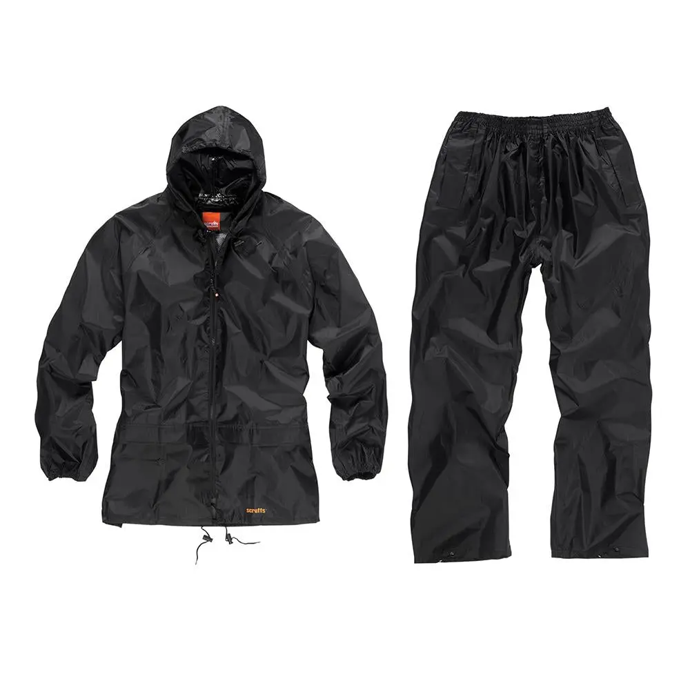 Scruffs Waterproof Suit Black XL T54560
