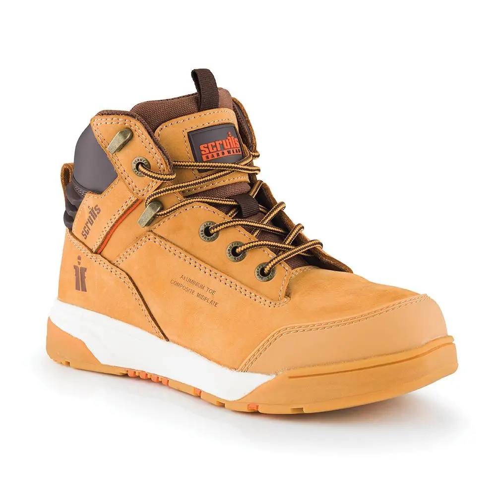 Scruffs Women's Switchback Safety Boots Tan - Choose Size - Image 4