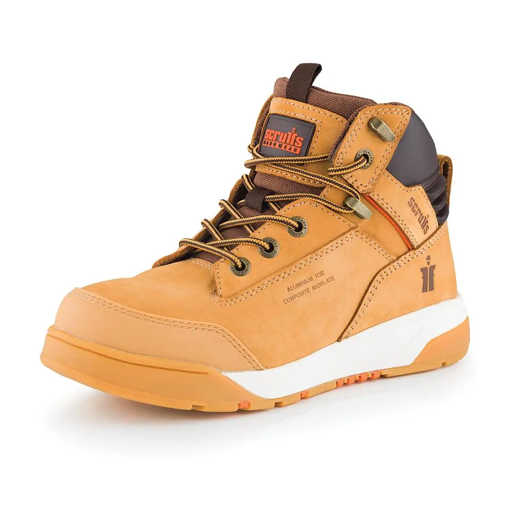 Scruffs Women's Switchback Safety Boots Tan - Choose Size - Image 5