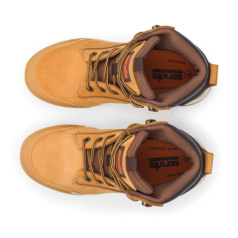 Scruffs Women's Switchback Safety Boots Tan - Choose Size - Image 9