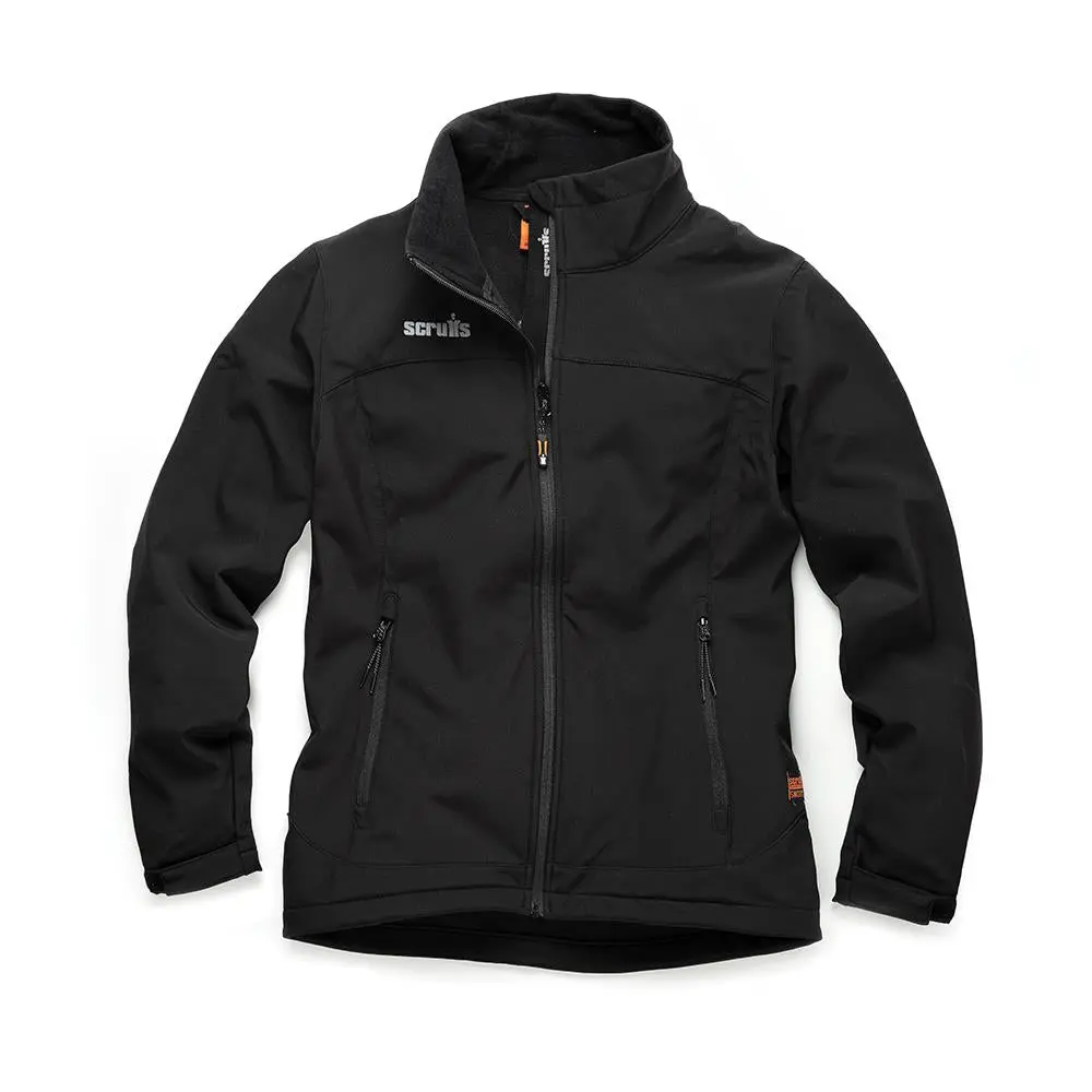 Scruffs Women's Trade Softshell Jacket Black - Choose Size - Image 6